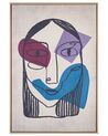 Lienzo enmarcado mujer multicolor 63 x 93 cm TORITTO_891124
