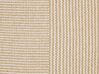 Lot de 2 coussins décoratifs en coton 45 x 45 cm beige ARALIA_843185