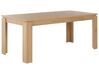 Mesa de jantar com efeito de madeira clara 180 x 90 cm VITON_798090