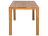 Stół do jadalni dębowy 180 x 85 cm jasne drewno NATURA_741325