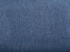 Sofá-cama em tecido azul marinho BREKKE_731149