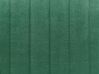Sengebænk i ribbet grøn velour 93 x 48 cm DAYTON_860582