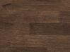 Mesa de comedor de madera de caucho oscura 140 x 85 cm VENTERA_832105