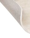 Pyöreä matto viskoosi vaalea beige ⌀ 140 cm GESI II_837710