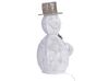 Vonkajší snehuliak s LED osvetlením 50 cm biely KUMPU_812695