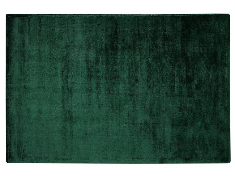 Viskózový koberec 160 x 230 cm tmavě zelený GESI II_762278
