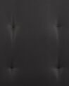 Eetkamerstoel set van 2 kunstleer zwart ROVARD_790123