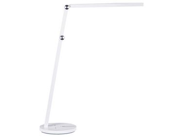 Kovová stolní LED lampa bílá DORADO