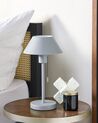 Lámpara de mesa de metal gris claro 37 cm CAPARO_851330