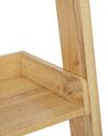 Rebríkový regál s 5 policami svetlé drevo MOBILE TRIO_820947