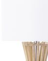 Wooden Table Lamp White CARRION_694943