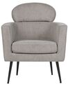 Fabric Armchair Taupe SOBY_875205