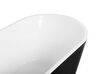 Vasca da bagno freestanding bianca-nera 170 x 70 cm CABRITOS_717612