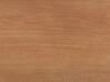 Cama con somier de madera clara 180 x 200 cm BOISSET_899834