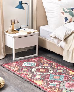 Tapis De Voyage Highland – Couverture à Tour 80% Laine – Multicolore – Vintage