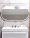 LED Wall Mirror 120 x 60 cm Silver CHATEAUROUX_863035
