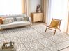 Teppich cremeweiß / beige 300 x 400 cm orientalisches Muster GOGAI_884388