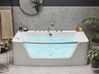 Whirlpool Bath 1700 x 850 mm White BARRANCA_807639