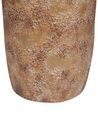Vaso terracotta marrone chiaro e beige 52 cm ITANOS_850880
