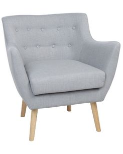 Nojatuoli vaaleanharmaa DRAMMEN