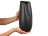 Dekorativ vase 32 cm svart DERBE_868909