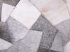 Sierkussen patchwork grijs 45 x 45 cm NEELOOR_755360