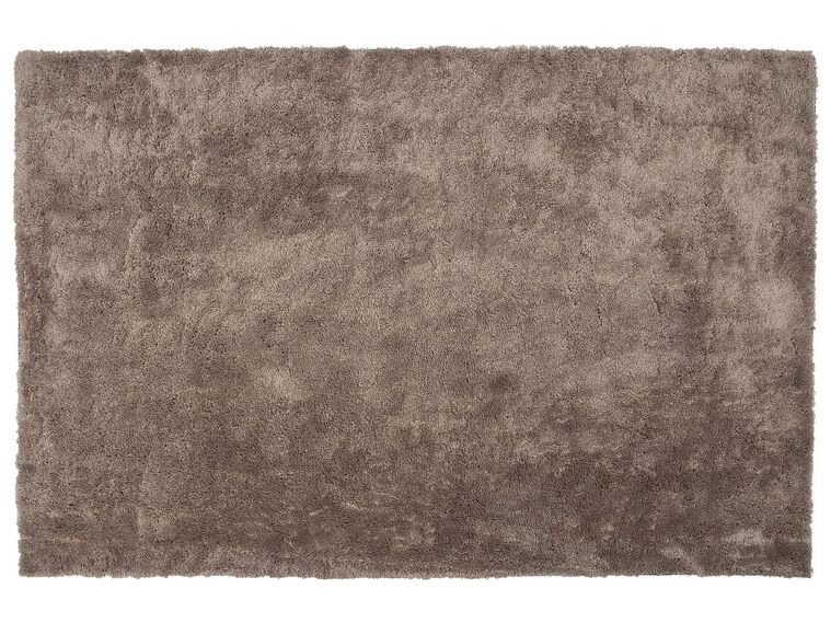 Tappeto shaggy marrone chiaro 200 x 300 cm EVREN_758590