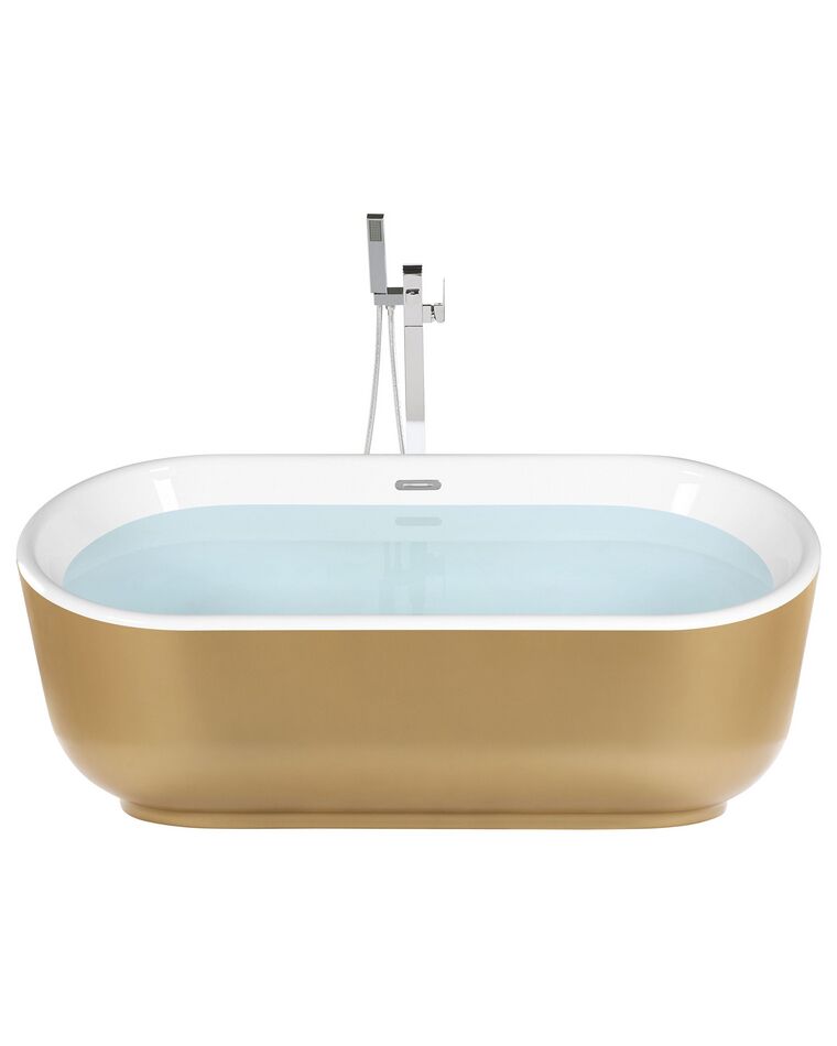 Freestanding Bath 1700 x 800 mm Gold PINEL_793047