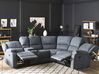 Sofa z manualną funkcją relaksu szara ROKKE_800371