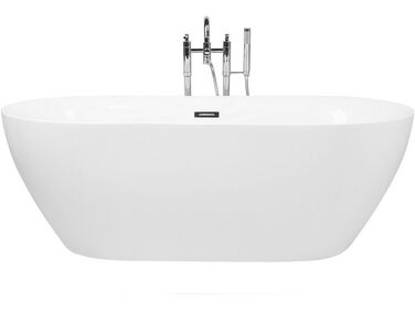 Fehér szabadon álló fürdőkád 170 x 80 cm CARRERA