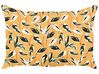 Set of 2 Outdoor Cushions Leaf Motif 40 x 60 cm Multicolour TAGGIA_882801