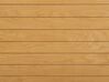 Cama dupla com arrumação em madeira clara 90/180 x 200 cm CAHORS_912571