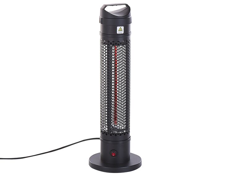 Freestanding Electric Patio Heater 1000 W Black KRAKATOA _815760