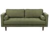 6 Seater Fabric Living Room Set Green NURMO_896040
