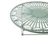 Mesa de jardín de metal verde claro ⌀ 70 cm TRENTO_774521