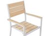 Set di 4 sedie da Giardino beige PRATO_884204