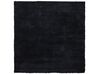 Vloerkleed polyester zwart 200 x 200 cm DEMRE_714786