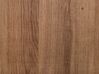 Couchtisch dunkler Holzfarbton rechteckig 100 x 60 cm WELTON_717731