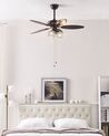 Ceiling Fan with Light Brown HEILONG_792518