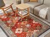 Vlněný kelimový koberec 140 x 200 cm vícebarevný URTSADZOR_859146