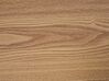 Table de chevet en bois clair BRADLEY_900947