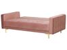 Sofa Set Samtstoff rosa 5-Sitzer ABERDEEN_750270