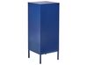 2 Door Metal Storage Cabinet Navy Blue HURON_868217
