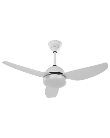 Ceiling Fan with Light White TOPLICA