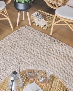 Matto juutti beige 140 x 200 cm AFRIN Matto juutti beige 140 x 200 cm AFRIN