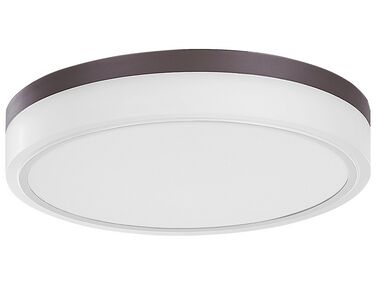 Plafoniera LED in metallo bianco/marrone ⌀ 40 cm SAKAE