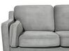 2 Seater Velvet Sofa Light Grey LOKKA_704272