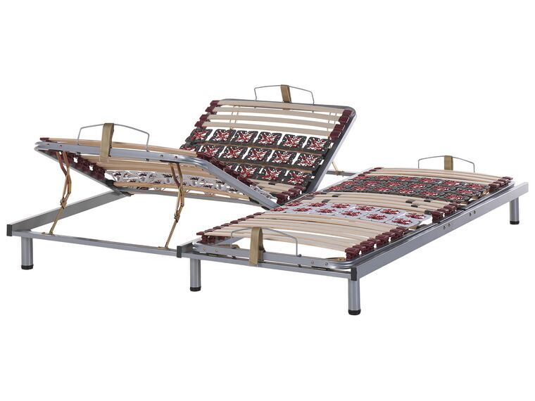 Set of 2 EU Single Size Manual Adjustable Bed Bases MOON _767217