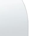 Owalne lustro ścienne 40 x 80 cm srebrne ALFORTVILLE_904613