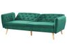 Velvet Sofa Bed Dark Green BARDU_792062